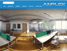 Tablet Screenshot of amplexcolombia.com